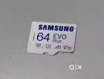 Samsung EVO Plus 64 GB MicroSDXC Class 10 160MB/s Memory Card