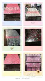 rzs brand new metal cot foldable 4/6 ( free delivery)