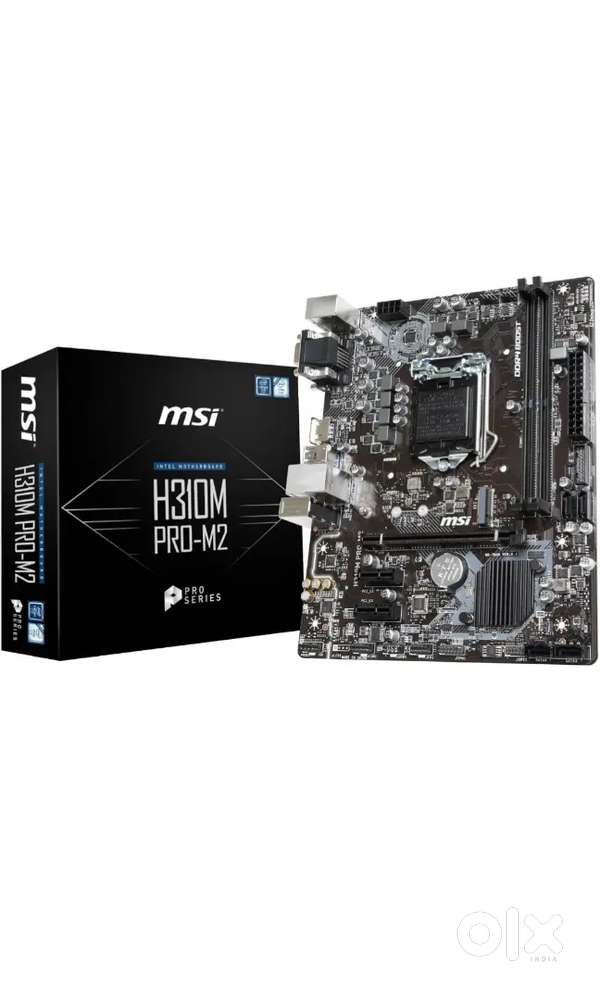 MSI H310 pro m2 MOTHERBOARD New 10 days old