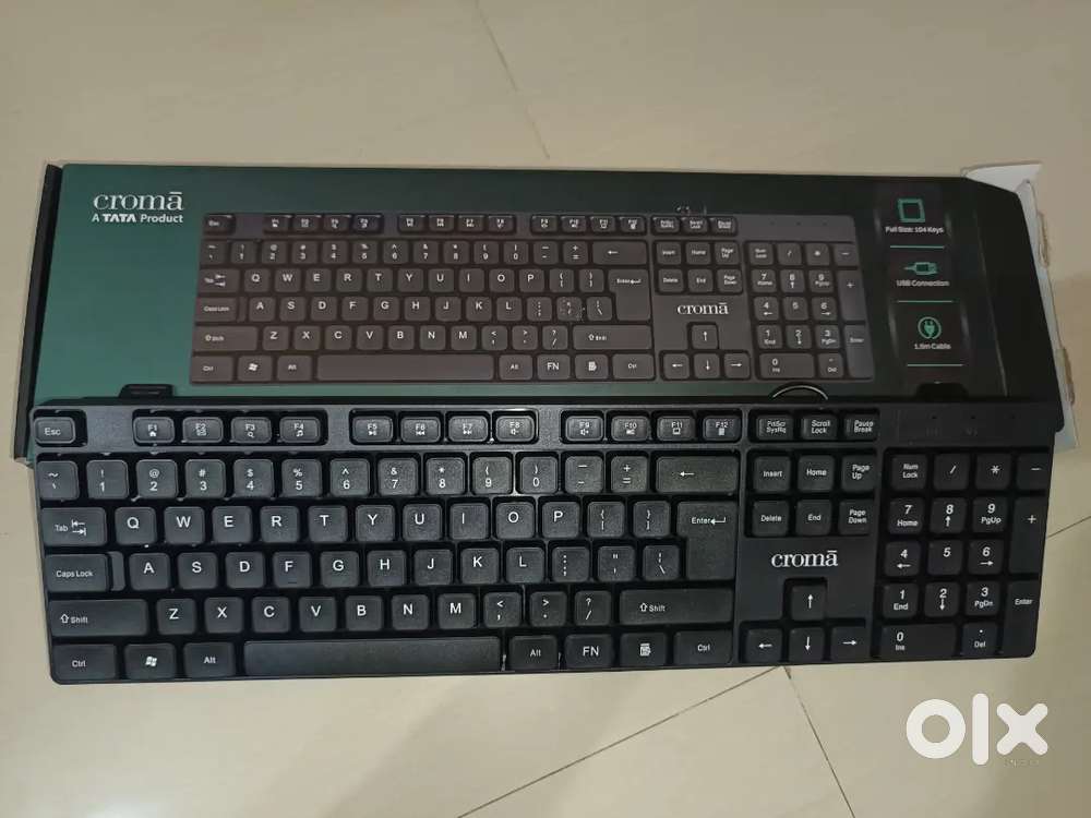 Croma keyboard brand new untouched with 12 months warranty