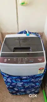 Haier 6.5kg top load fully automatic washing machine for sale.