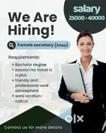 Female secretary