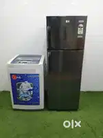 Id.122Lg 6.5kg t/l washingmachine & Videocon 250ltrs d/d fridge