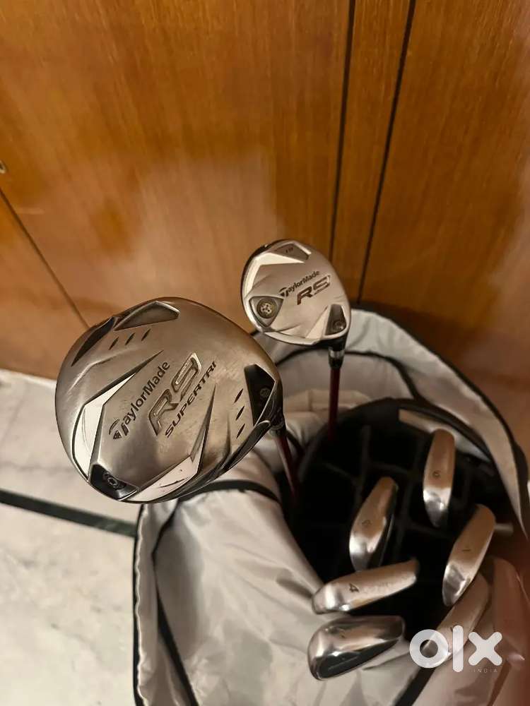 Full golf set with bag Taylormade R9 (driver to putter and bag)