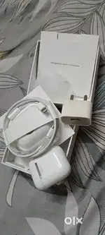 Apple AirPods with Charging Case + Adapter - Excellent Condition