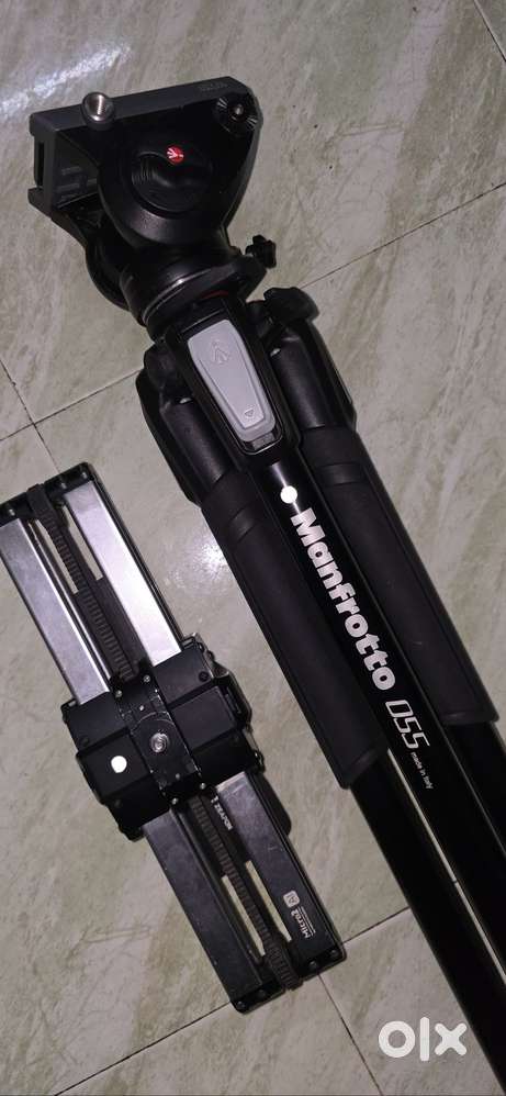 Manfrotto Tripod and Camera Slider for Video