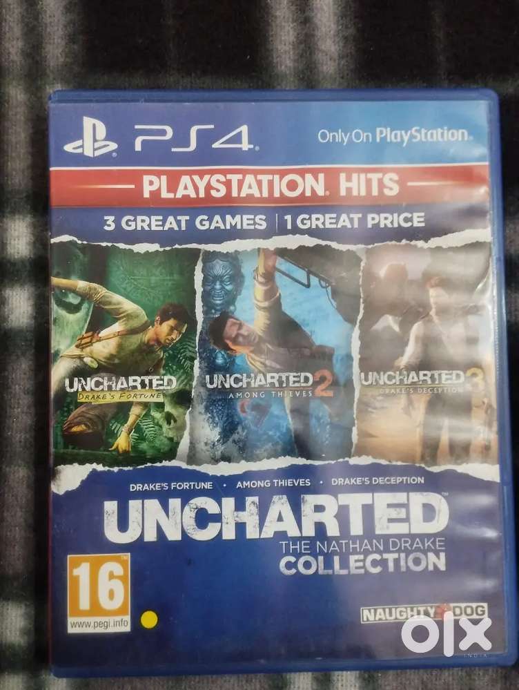 Uncharted the nathan drake collection  PS4 CD