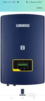 Luminous Soler inverter 5 kw 3 phase on grid