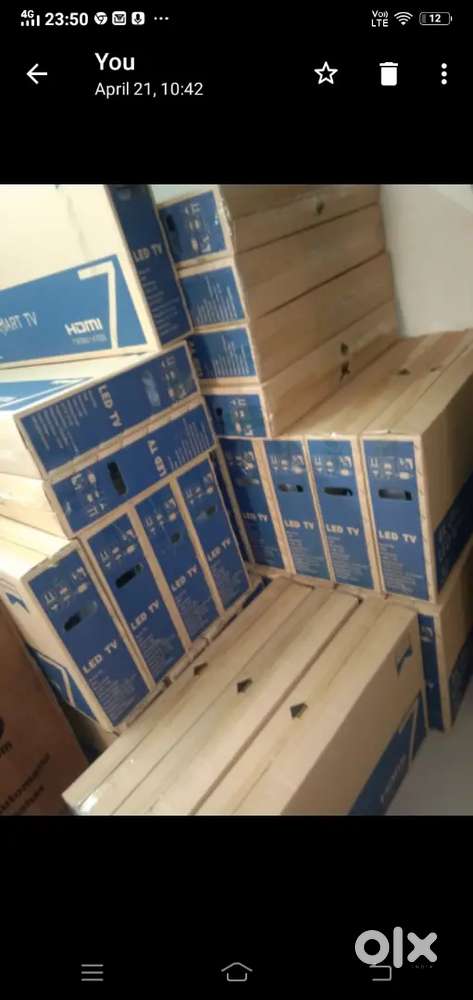 A1 Quality 40 inch smart box pack FHD LED TV, 1yr onsite warranty bill