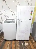 Lg smart inverter model' double door refrigerator And washing machine