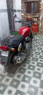 Interceptor 650 13500km running with alloy wheels