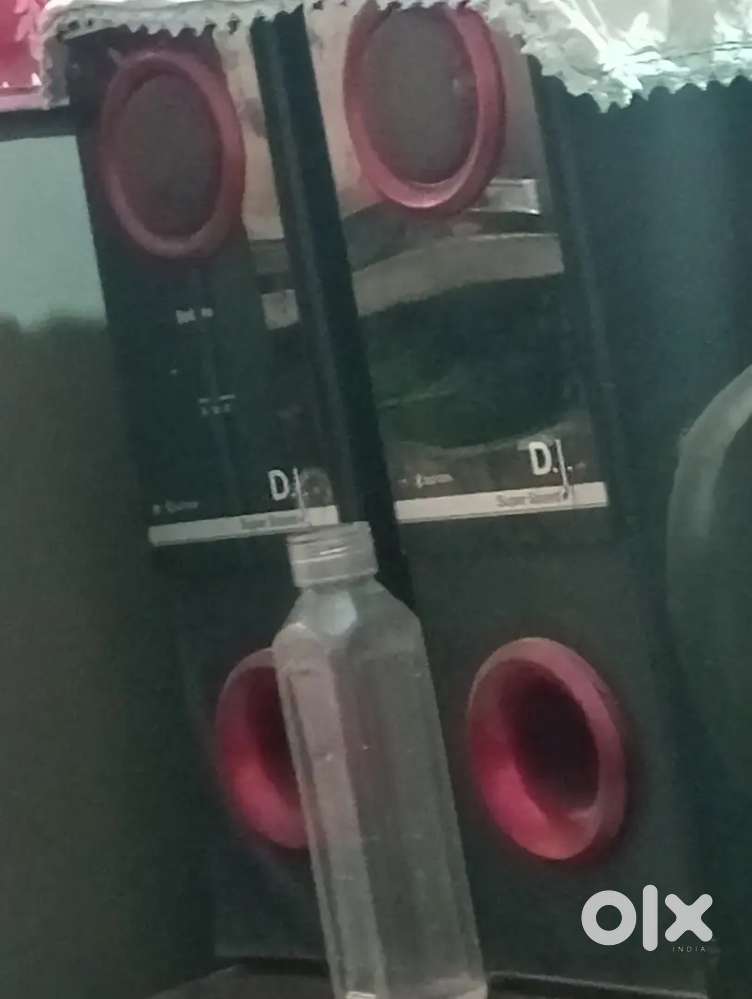 Tower Home theater woofer good condition 2 year old sound quality good