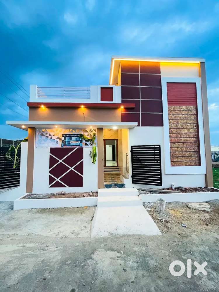2Bhk House in Redhills Plot + Construction