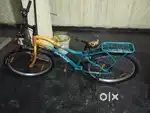 DODGE bicycle for Adults and kids rama blue and yellow mix colour
