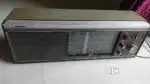 Vintage radio and tape recorder