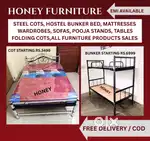 Steel Cot Bed Mattress Sales - Hostel Bunker Beds Mattresses sales