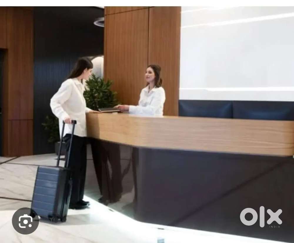 Need female receptionist for hotel