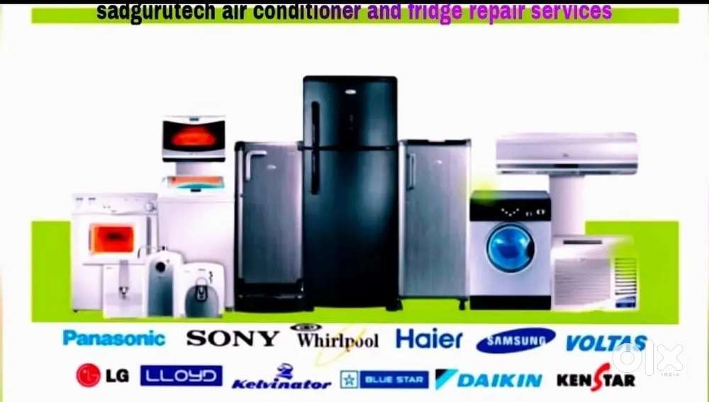 Ac washing machine fridge water heater service and repair