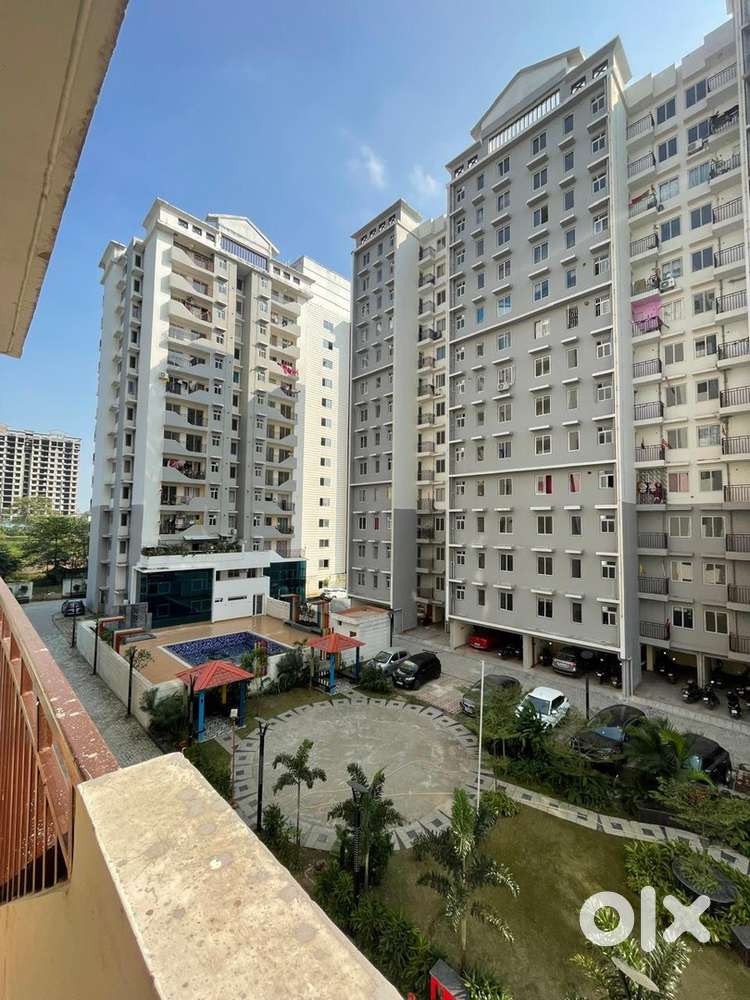 A 2.5 bhk semi furnished flat