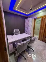Office space fully furnished available Dwarka mod 10..20..30.. sitting