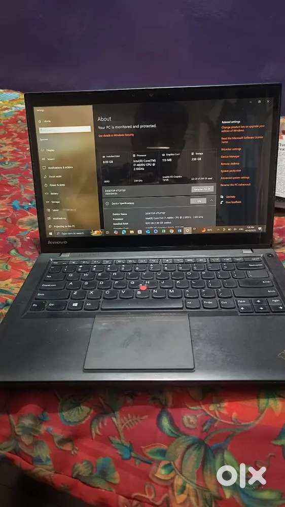 Lenova thinkpad tuch screen