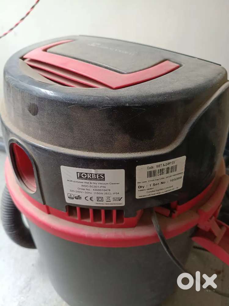 6 yr old vacuum cleaner from Eureka Forbes