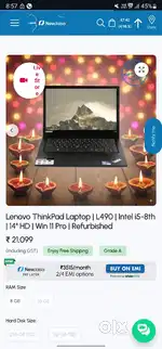 Laptop Lenovo L490 AAA+ CONDITION 6 MONTH WARRANTY