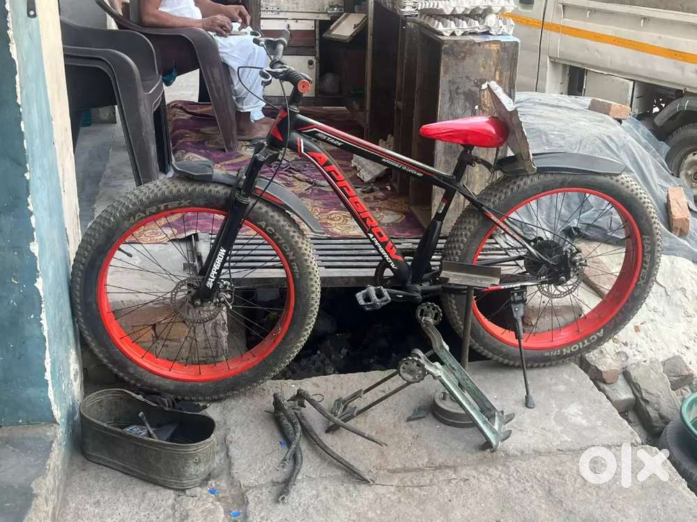 New cycle h dual disc brake with shocker