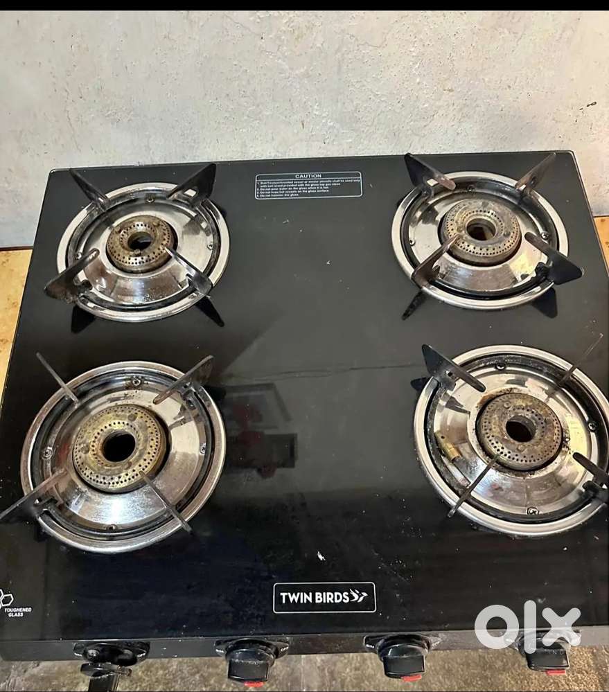 Twin bird 4 burner stove