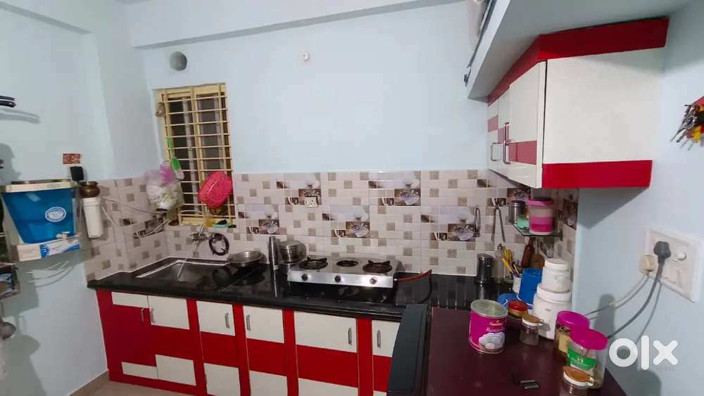 Sale for 2bhk Flat semi furnished Lalita Nagar market Kolar Road