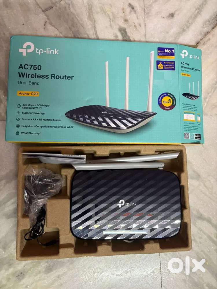 TP LINK ARCHER C20 AC750 ROUTER
