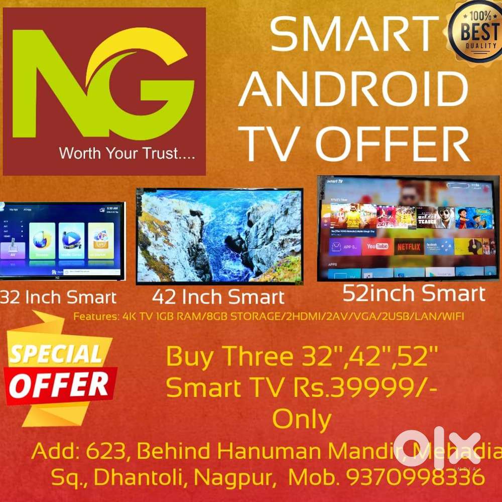 SMART TV LED 4K 55 INCH ANDROID