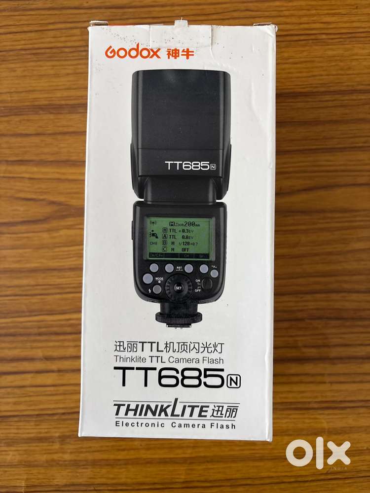 Flash light for DSLR and mirrorless camera