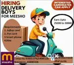 meesho delivery boy