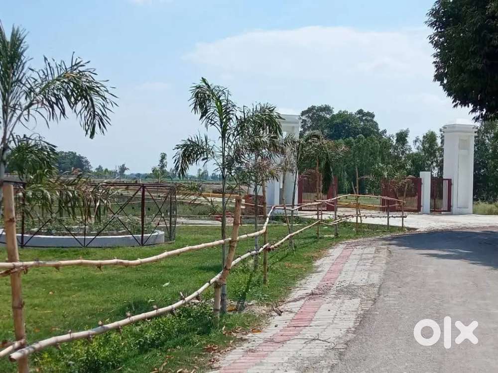 लखनऊ एचसीएल कम्पनी क्राउन प्लाजा से नजदीक अप्रूव्ड प्लाट बैंक लोनकेसाथ