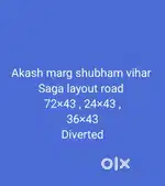 Plot in akash marg shubham vihar saga layout road