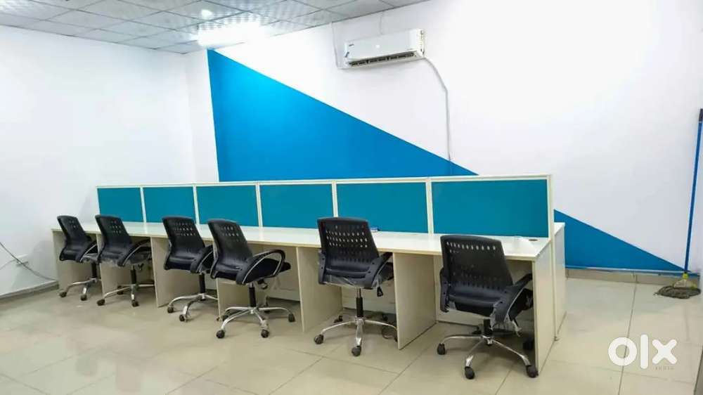 1Director Cabin+12Workstations.Fully Furnished Office Space For Rent.