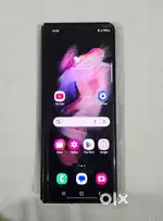 Samsung Galaxy Z Fold 3 12gb (256gb) black colour amazing condition