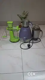 Mixer Grinder, Manual Juicer, Well maintained Excellent Condition!