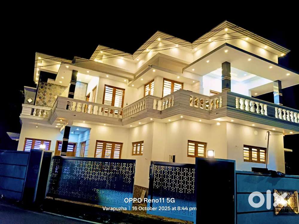 NEWLY  PREMIUM HOUSE  EDAPPILLY VARAPPUZHA 
PLOTT 6 CENT PRICE,1.10 Cr