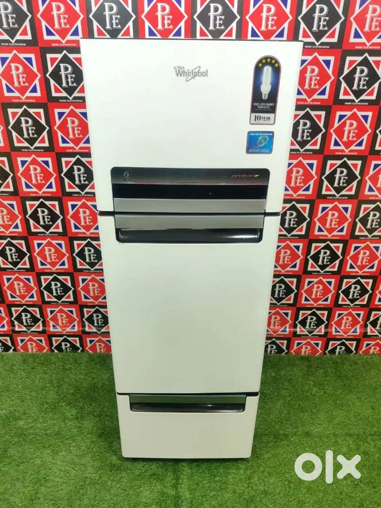 ^• Not a dint on the body with energy savings triple door refrigerator