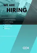 WE ARE HIRING BUILLING EXECUTIVE FOR WAREHOUSE