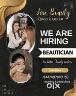Female beautician