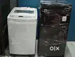 SINGLE DOOR FRIDGE &TOP LOAD WASHING MACHINE AVAILABLE FOR RENT.