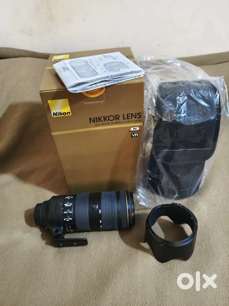 Nikon Af-S Nikkor 70-200Mm F/2.8E Fl Ed Vr Camera Lens