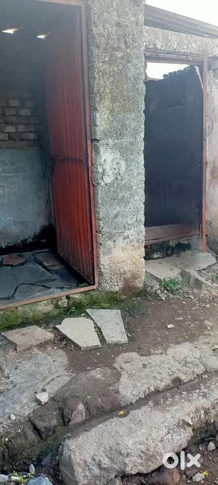 1400 sq feet plots with built room , bathroom and toilet