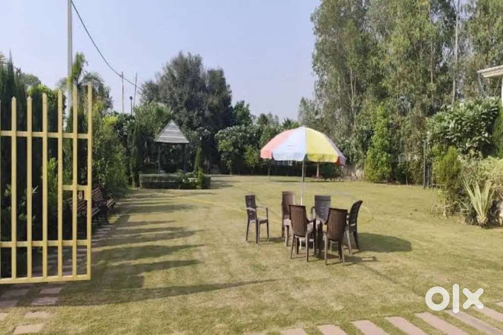 Luxury farmhouse available in nanakhedi Delhi registry available