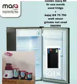 New fridge plus mixer grinder