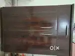 Small wooden cupboard double door