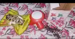 A small body massager+ head phone